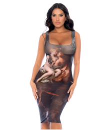 Robe Renaissance Transparente "Amalfi Dream" - MAL40011